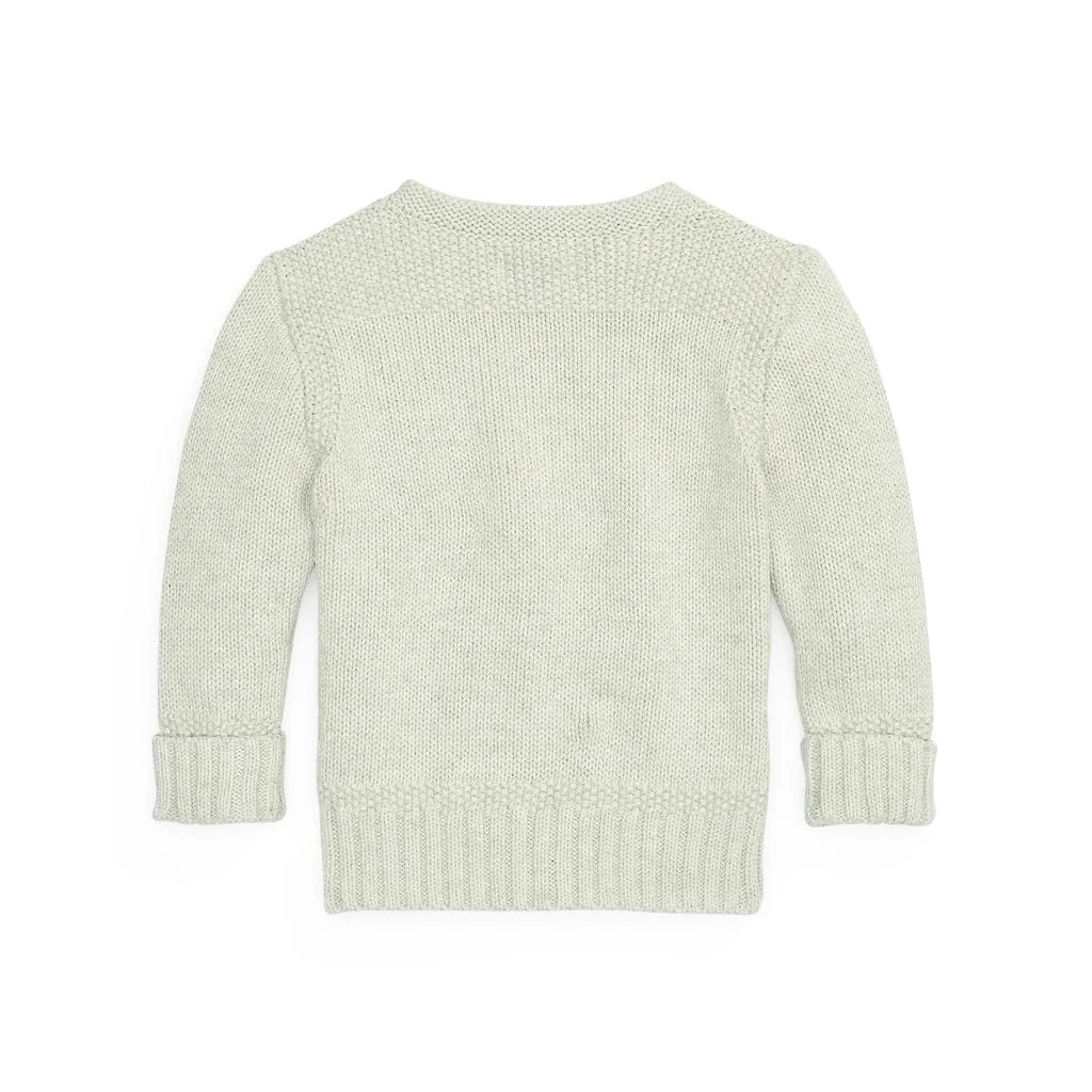 商品Ralph Lauren|Combed Cotton V-Neck Cardigan (Infant),价格¥374,第2张图片详细描述