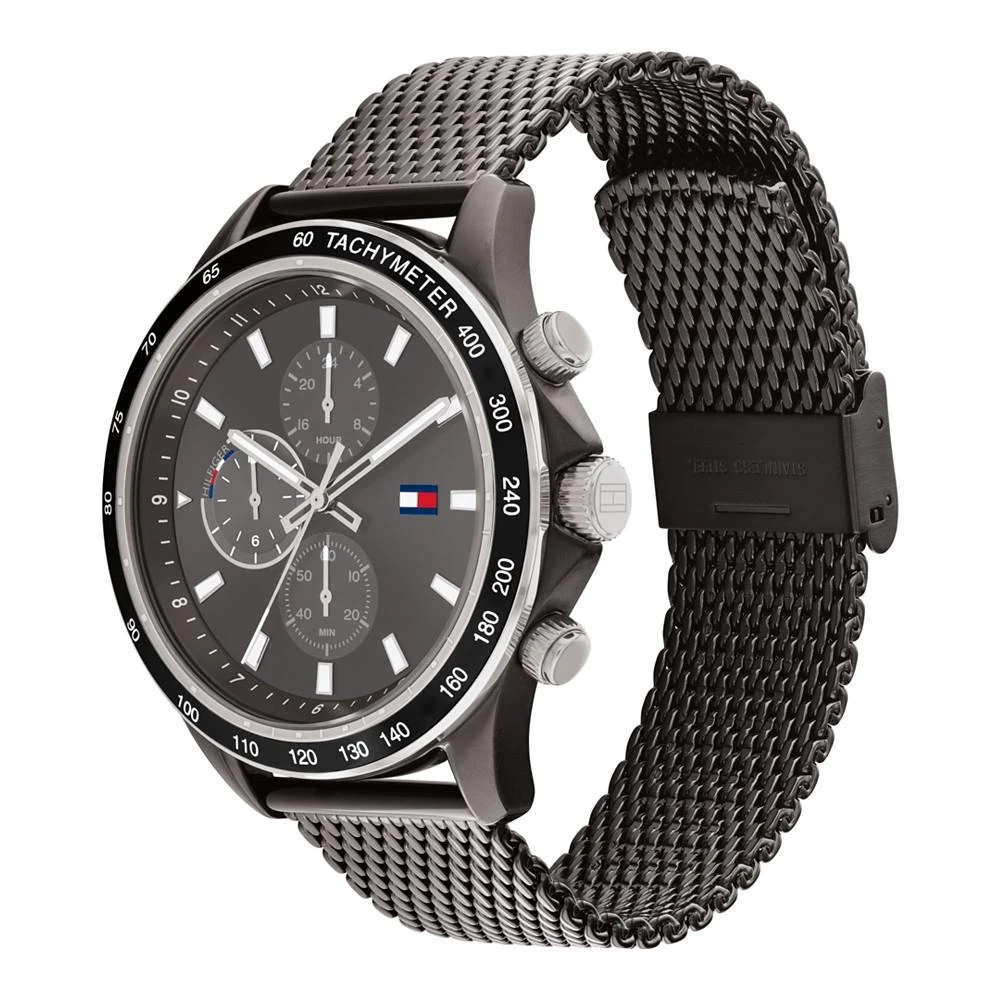 商品Tommy Hilfiger|Men's Gunmetal Mesh Bracelet Watch 44mm,价格¥934,第2张图片详细描述