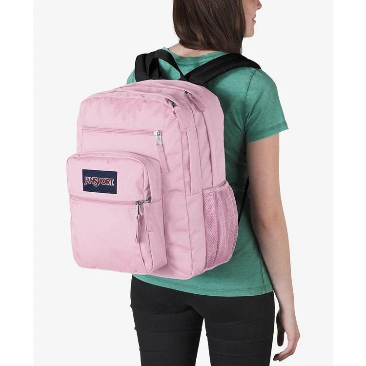 商品JanSport|Big Student Pink Mist Backpack,价格¥356,第4张图片详细描述