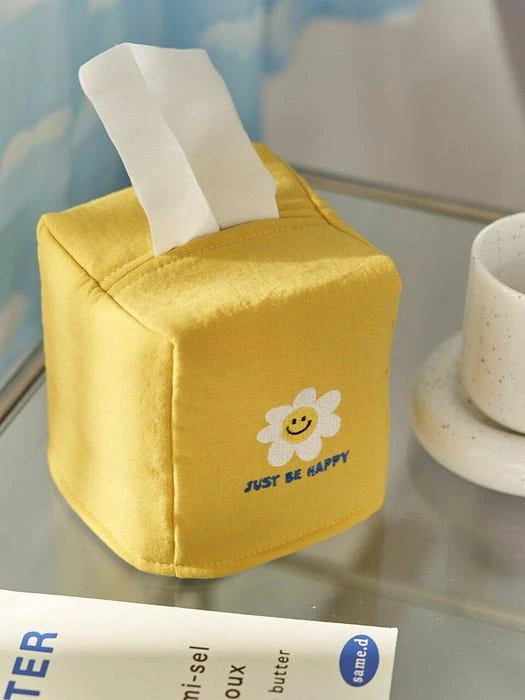 商品DECOVIEW|Smile Flower Embroidered_Mini Tissue Case,价格¥287,第2张图片详细描述
