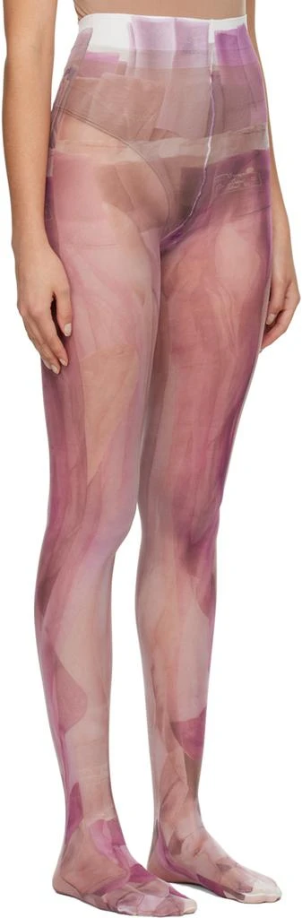 商品Acne Studios|Purple Printed Tights,价格¥278,第2张图片详细描述