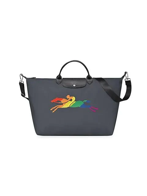 商品Longchamp|Large Le Pliage Rainbow Travel Bag,价格¥1249,第1张图片