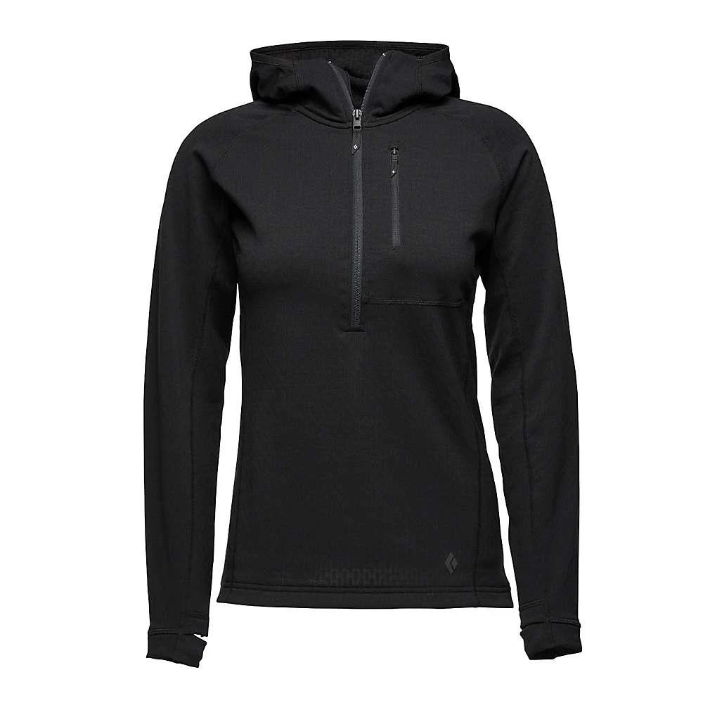 Black Diamond Women's Coefficient 1/4 Zip Fleece Hoody 商品