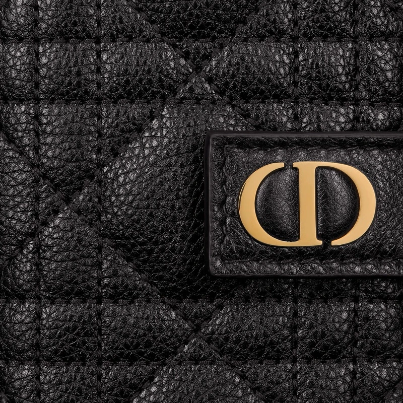 Dior 迪奥Caro系列女士黑色牛皮钱包 商品