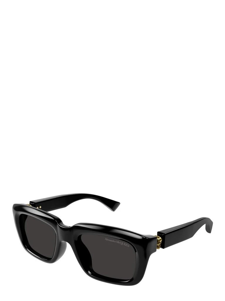商品Alexander McQueen|Alexander McQueen Eyewear Rectangle Frame Sunglasses,价格¥2391,第2张图片详细描述