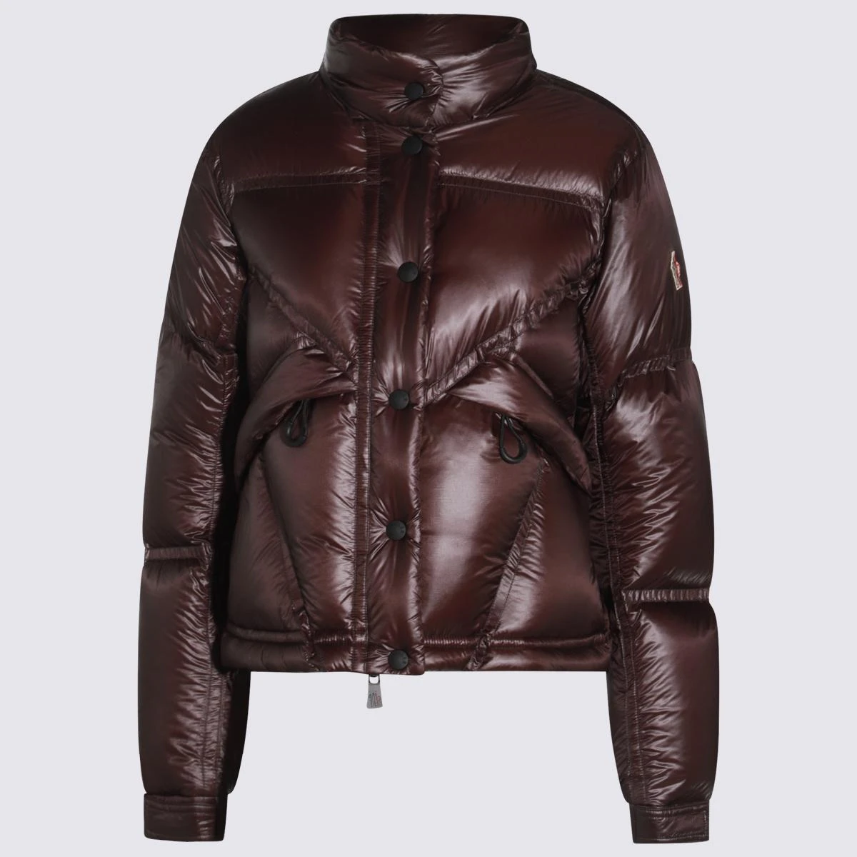 商品Moncler|Moncler 女士户外冲锋衣 J20981A00011539YL48E 棕色,价格¥14435,第3张图片详细描述