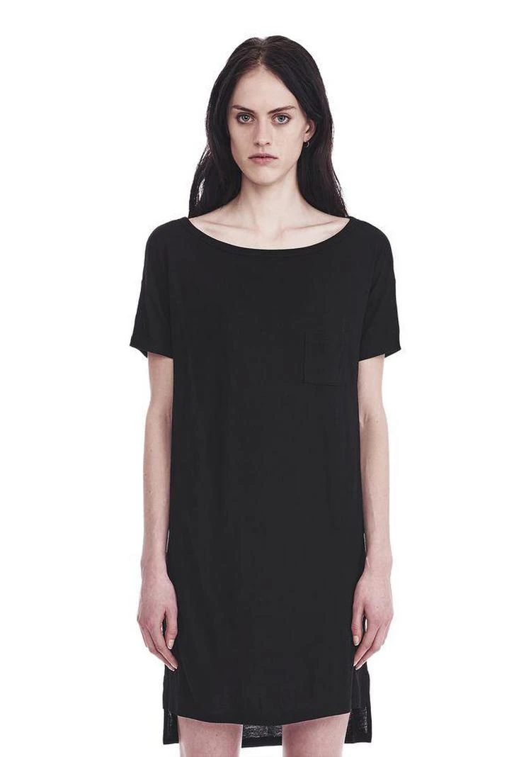 商品Alexander Wang|CLASSIC BOATNECK DRESS WITH POCKET,价格¥287,第3张图片详细描述