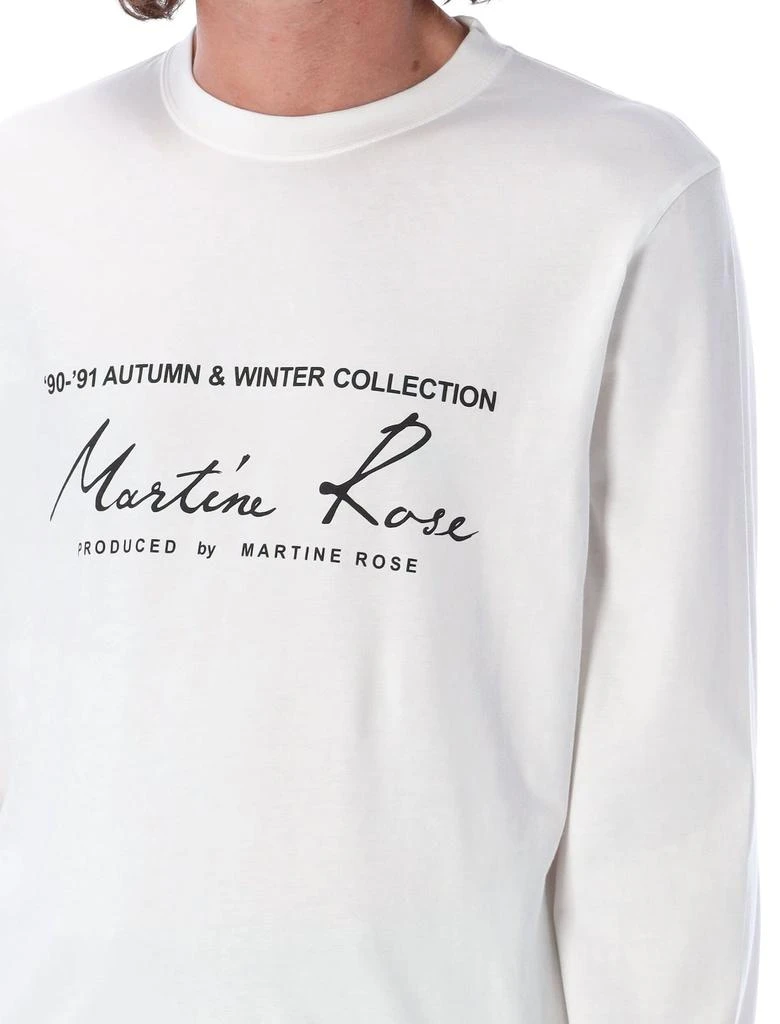 商品Martine Rose|Martine Rose Logo-Printed Long-Sleeved T-Shirt,价格¥747,第5张图片详细描述