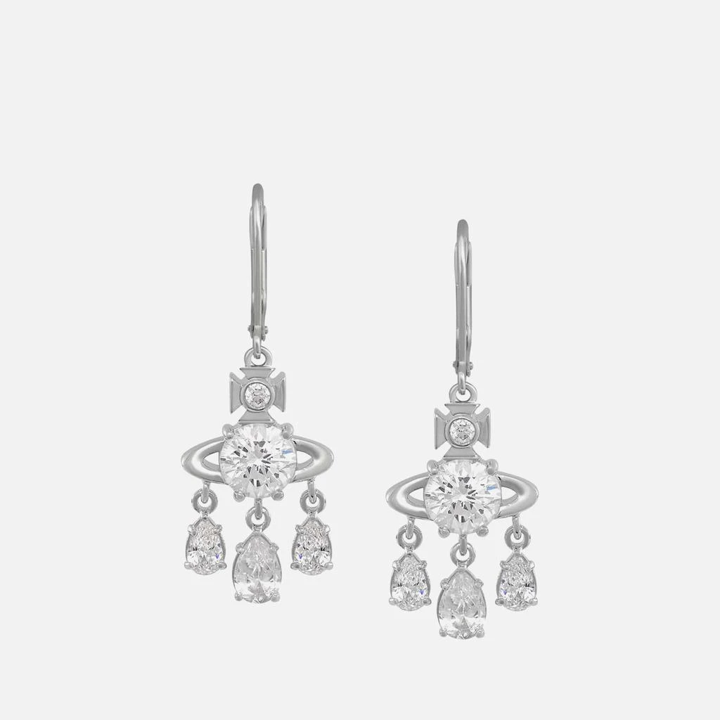 商品Vivienne Westwood|Joaquina Silver-Tone Earrings,价格¥1034,第1张图片