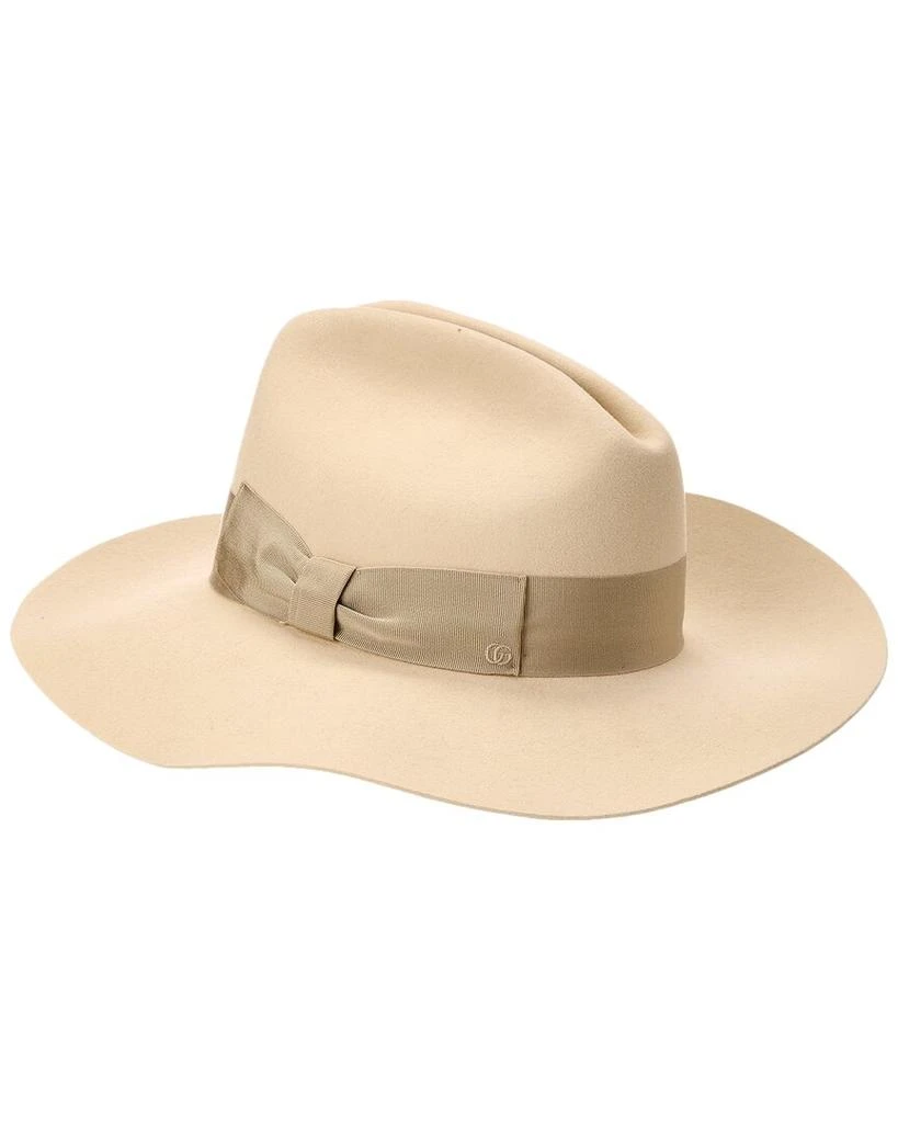 商品Gucci|Logo Embroidered Fedora Hat,价格¥2849,第1张图片