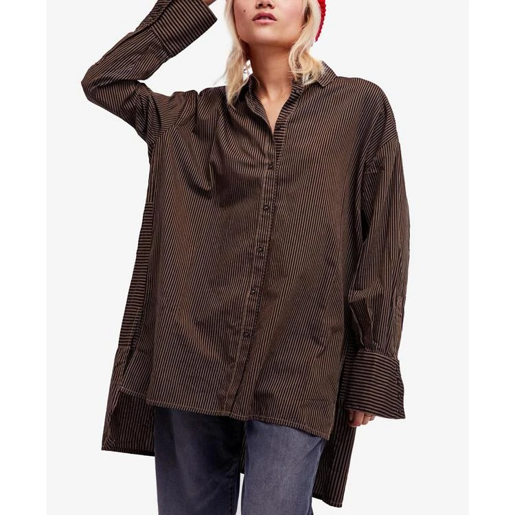 商品Free People|Lakehouse Oversized 棉质衬衫,价格¥734,第1张图片