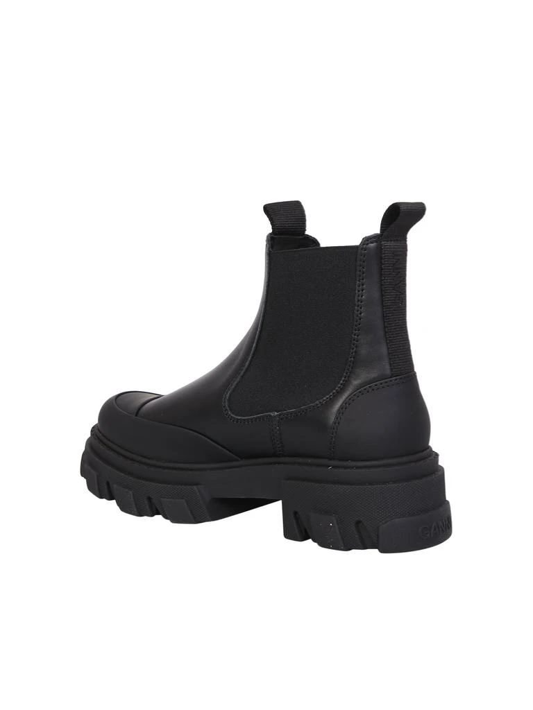 商品Ganni|GANNI CHELSEA BOOTS WITH ICONIC LOGO BY GANNI. INNOVATIVE BUT FUNCTIONAL DESIGN; TIMELESS ACCESSORY,价格¥2625,第3张图片详细描述