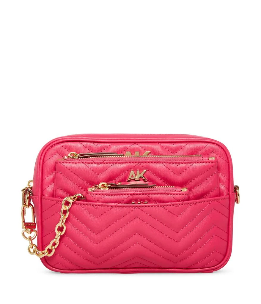 商品Anne Klein|Quilted Camera Crossbody with Two Detachable Pouches,价格¥284,第1张图片