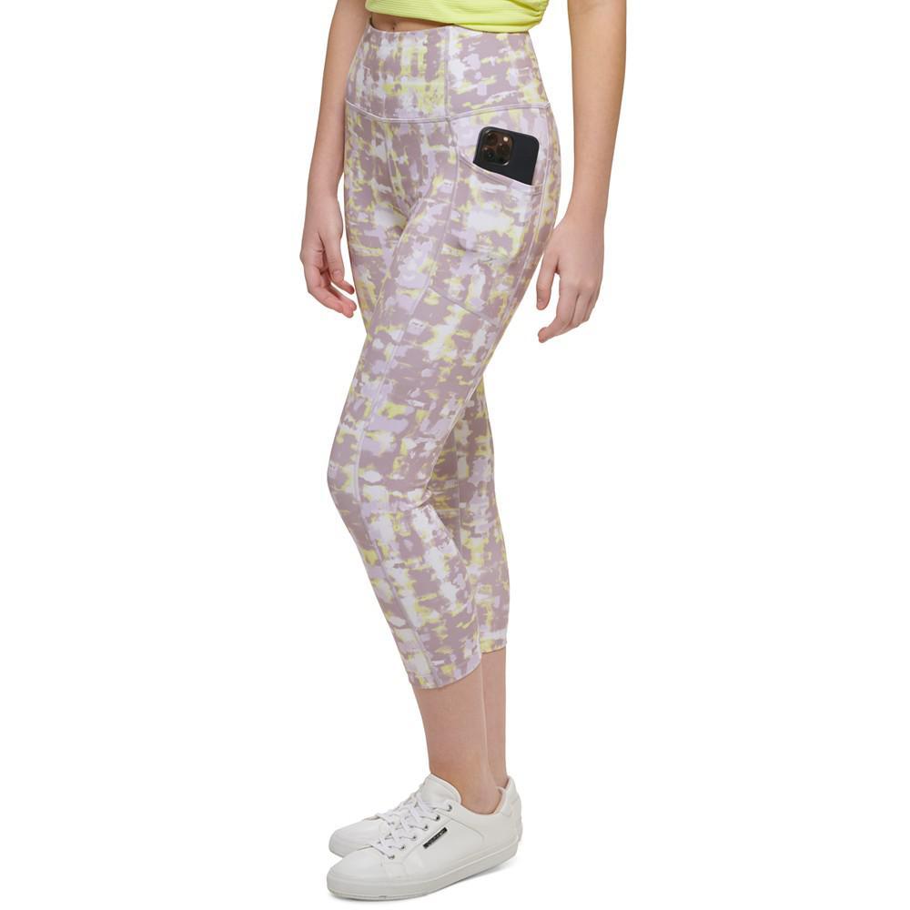 商品Calvin Klein|Calvin Klein Women's Sport Printed Super High Waist Leggings,价格¥223,第4张图片详细描述