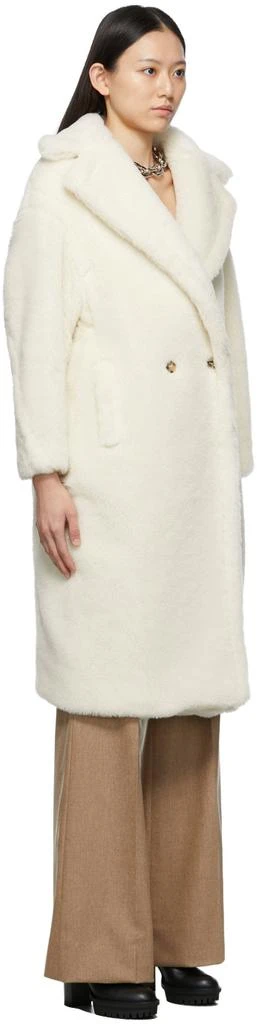 商品Max Mara|White Teddy Bear Icon Coat,价格¥28415,第2张图片详细描述