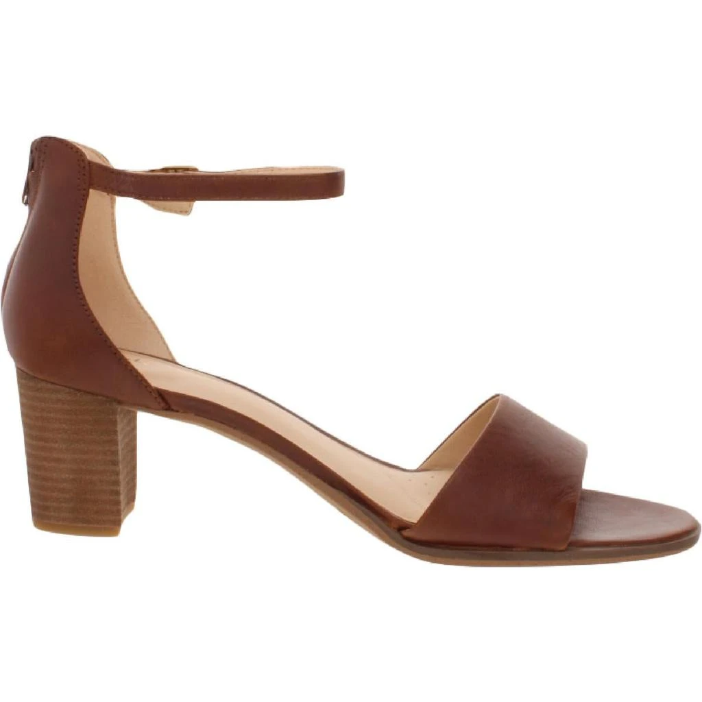 商品Clarks|Clarks Kaylin 60 2 Part Women's Leather Ankle Wrap Dress Sandals,价格¥132,第3张图片详细描述