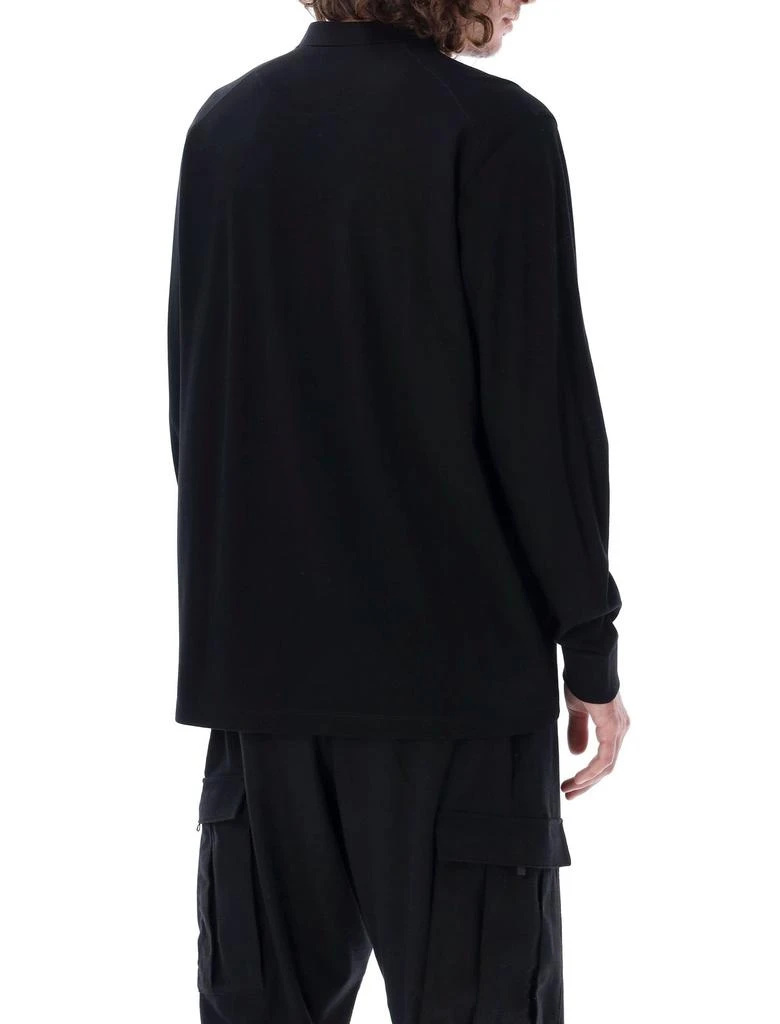 商品Y-3|Y-3 Long Sleeved Knitted Polo Shirt,价格¥347,第2张图片详细描述