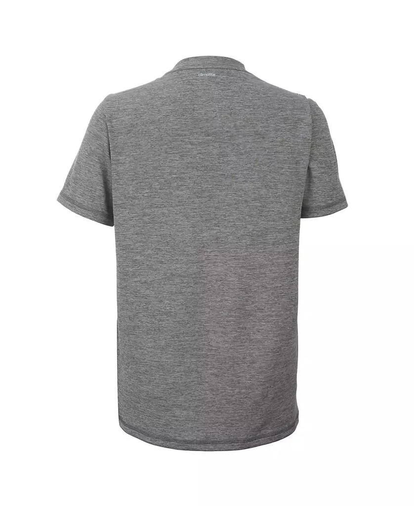 商品Adidas|Big Boys Plus Size Short Sleeve AEROREADY Melange Performance T-shirt,价格¥74,第2张图片详细描述