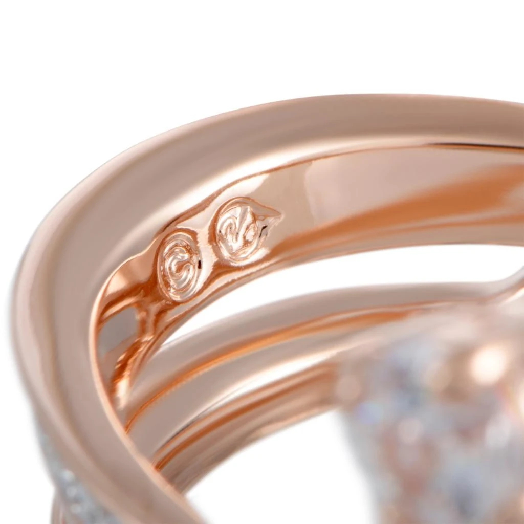 商品Swarovski|Swarovski Fresh Rose Gold-Plated Crystal Swirl Ring,价格¥591,第5张图片详细描述