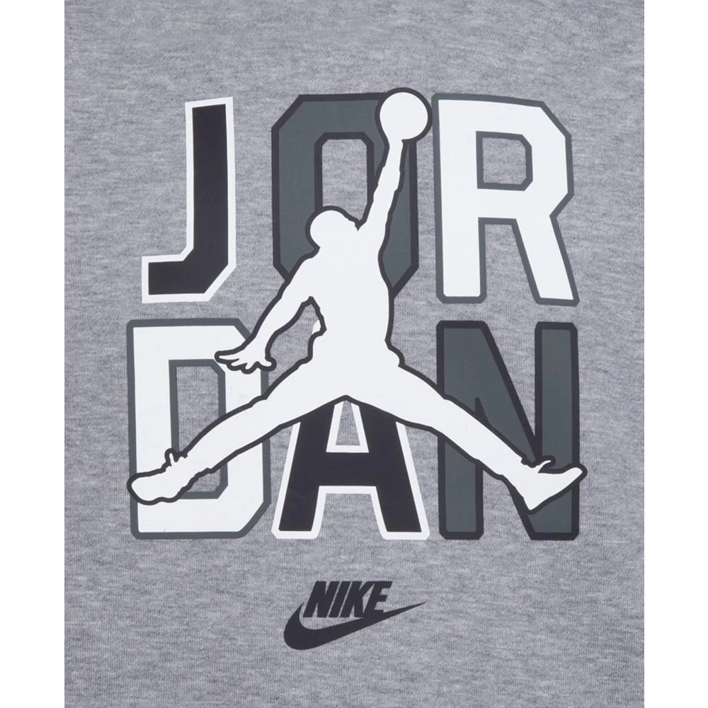 商品Jordan|Big Boys Sport DNA Fleece Pullover Hoodie,价格¥225,第3张图片详细描述
