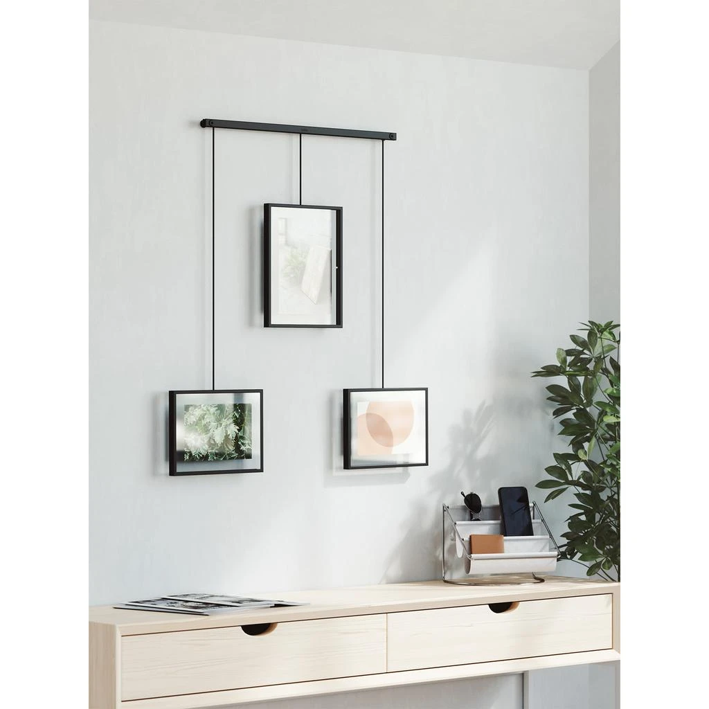 Umbra Exhibit 3 Photo Display - Black 商品