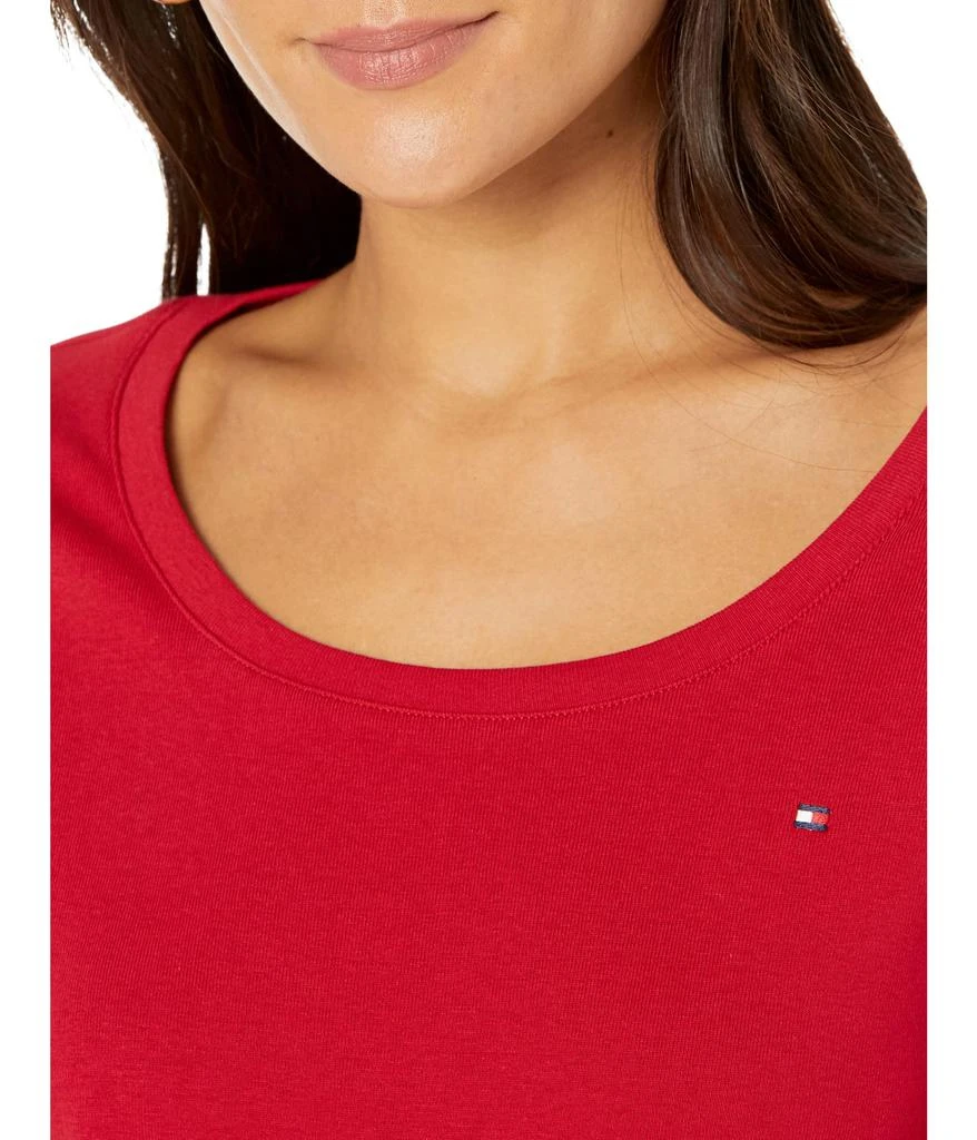 商品Tommy Hilfiger|Long Sleeve Scoop Neck Tee,价格¥200,第3张图片详细描述