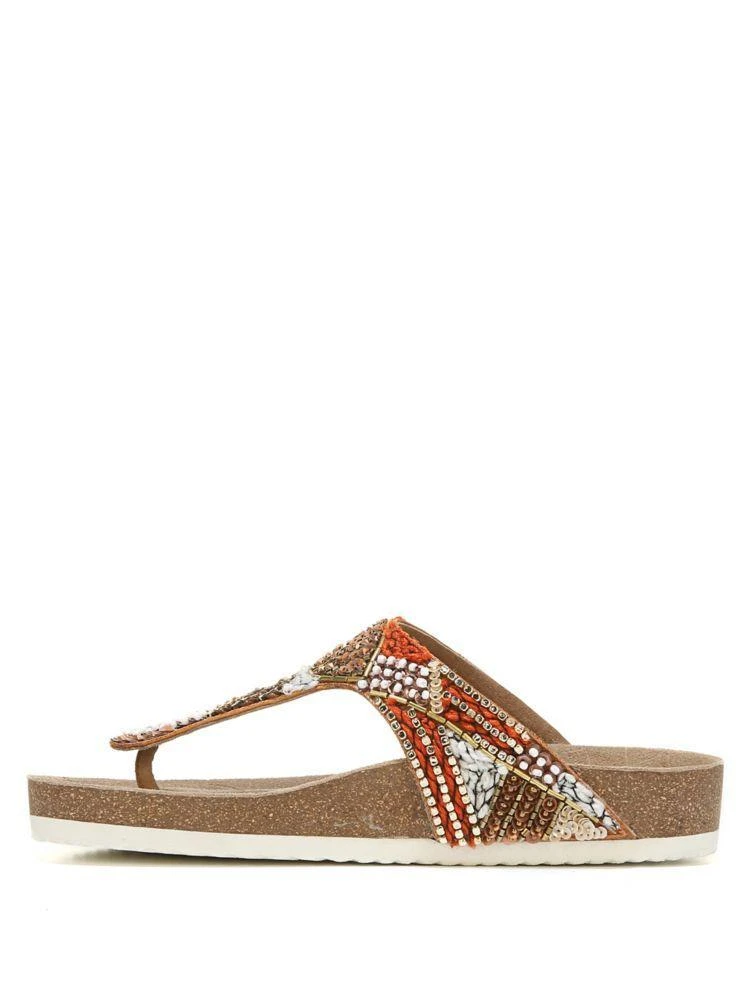 商品Sam Edelman|Olivie 4 Embellished Satin Footbed Sandals,价格¥680,第5张图片详细描述