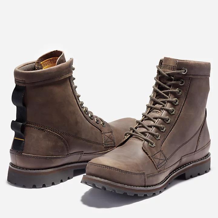 商品Timberland|Earthkeepers 6 Inch Boot for Men in Dark Brown,价格¥1410,第7张图片详细描述