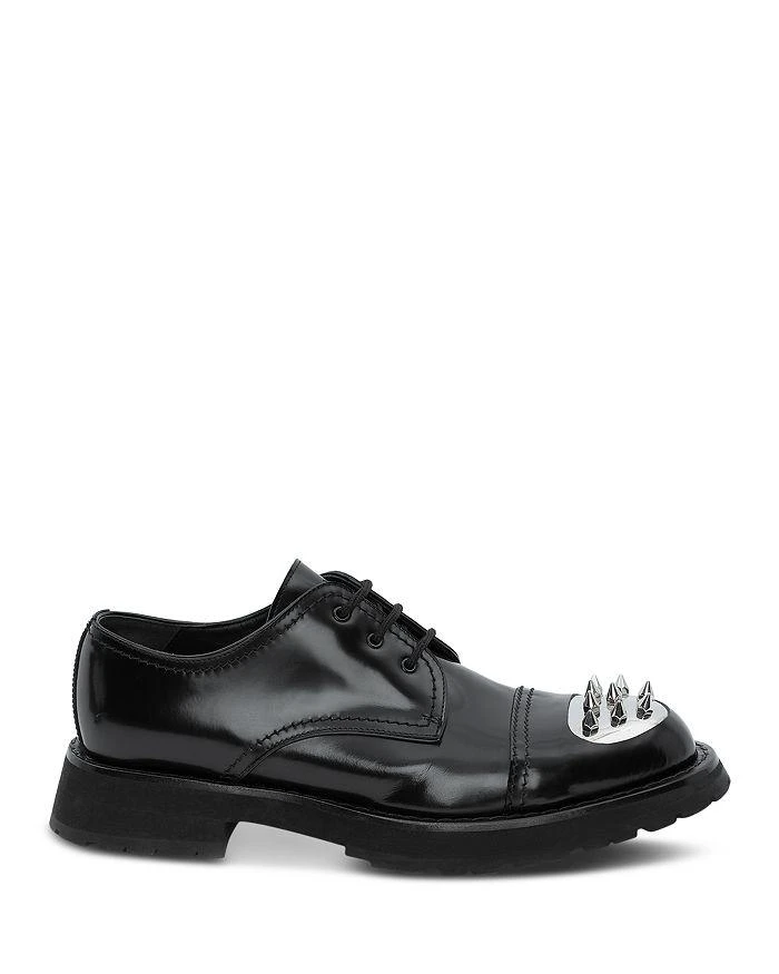 商品Alexander McQueen|Men's Leather Upper & Rubber Sole Dress Shoes,价格¥3831,第4张图片详细描述