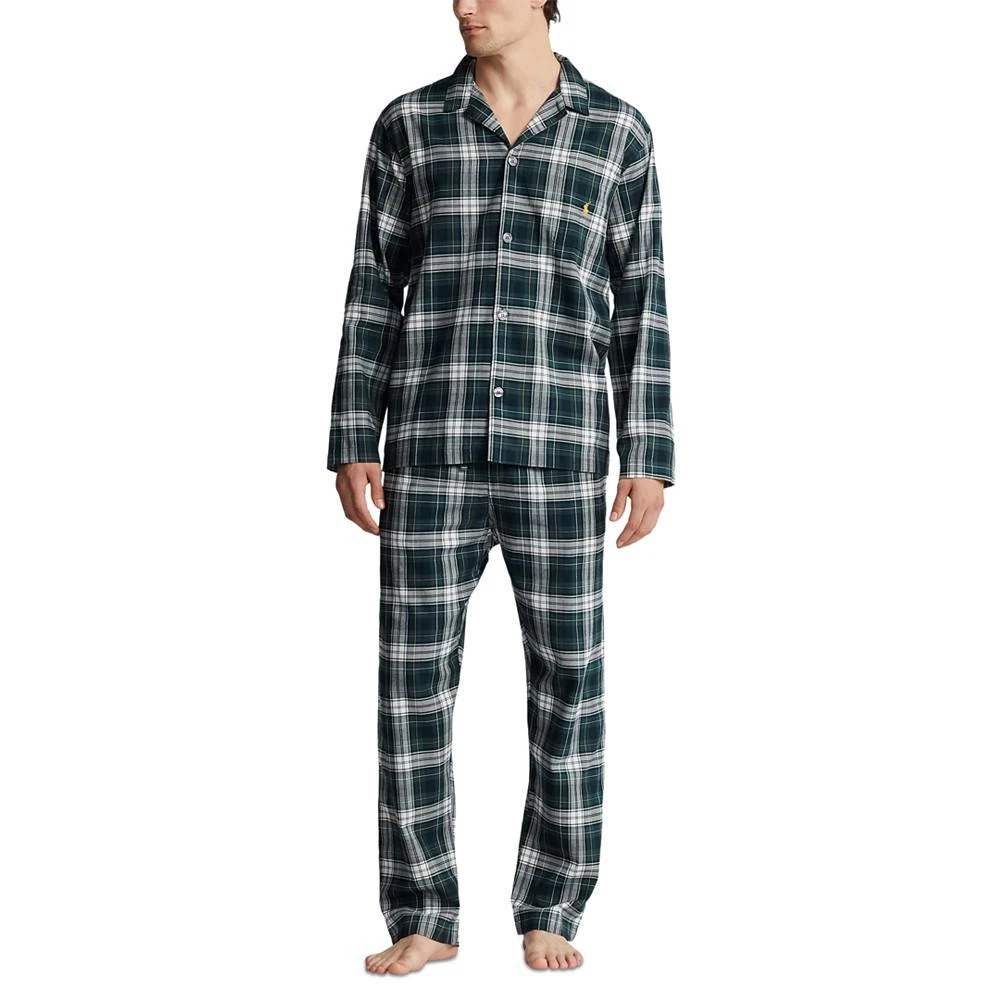 商品Ralph Lauren|Men's Cotton Plaid Flannel Pajama Pants,价格¥406,第3张图片详细描述