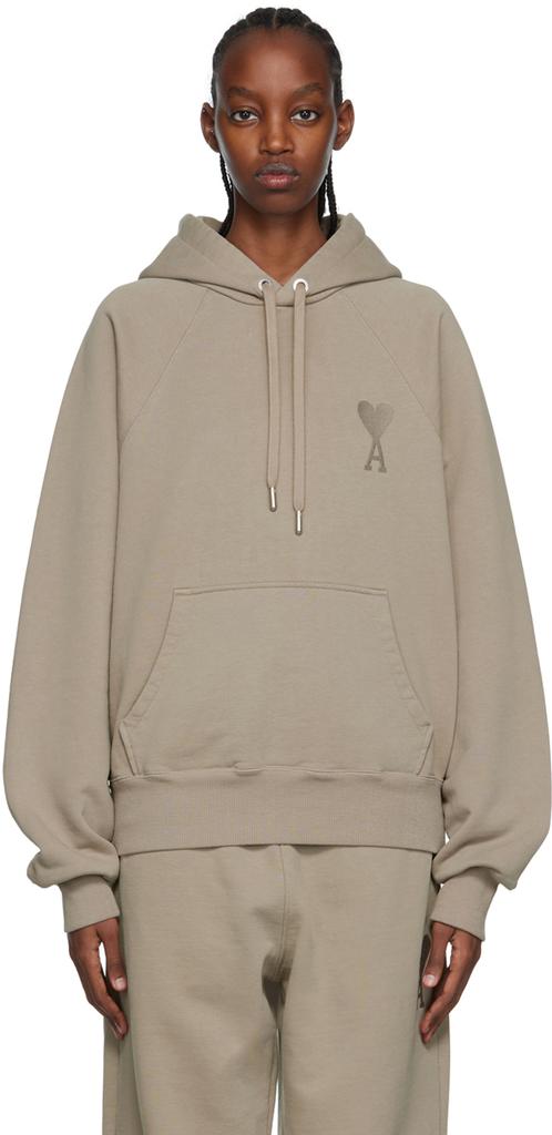 Brown Ami De Cœur Hoodie商品第1张图片规格展示