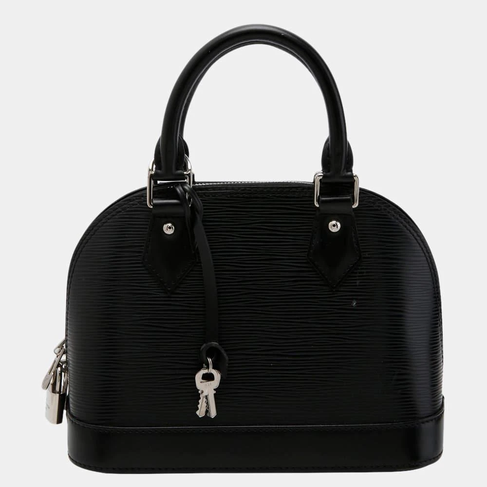 商品[二手商品] Louis Vuitton|Louis Vuitton Black Epi Leather Alma BB Satchel Bag ,价格¥11851,第1张图片