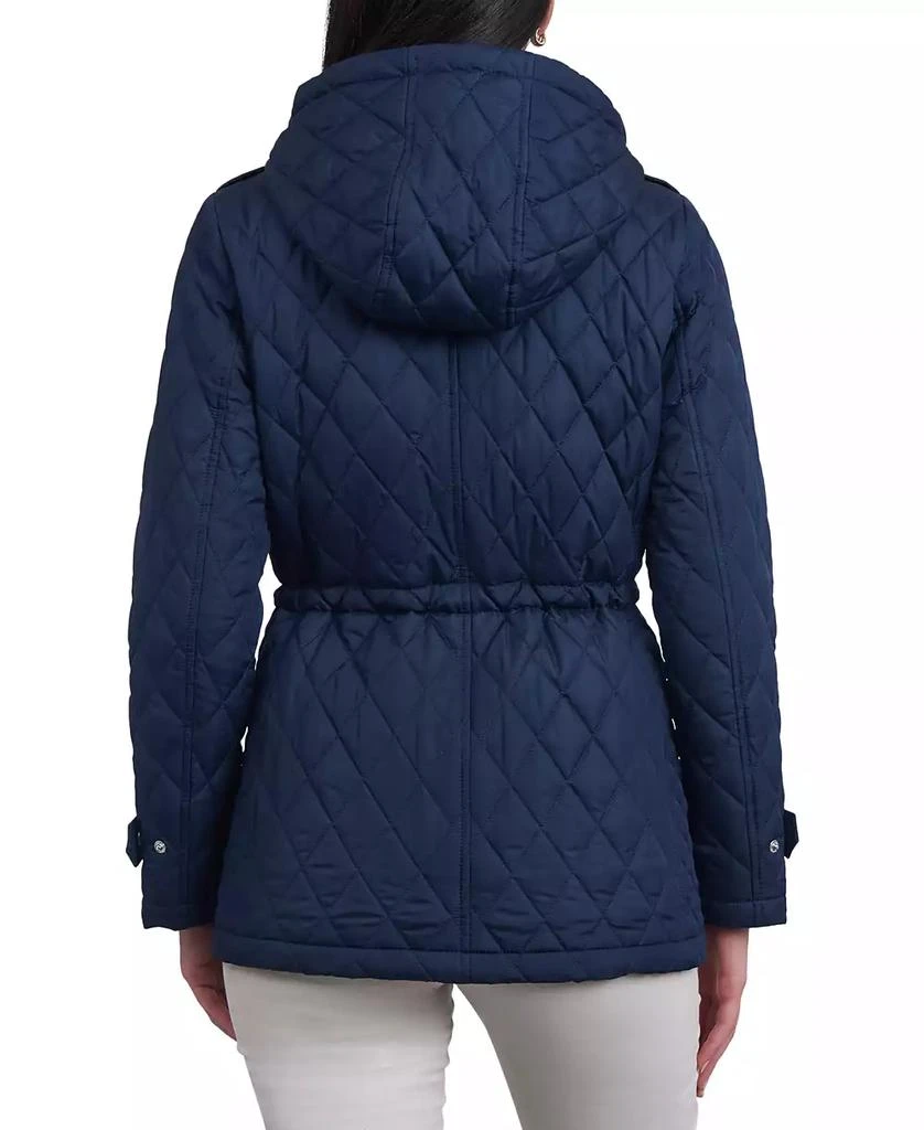 商品Michael Kors|Women's Petite Quilted Hooded Anorak Coat,价格¥449,第2张图片详细描述