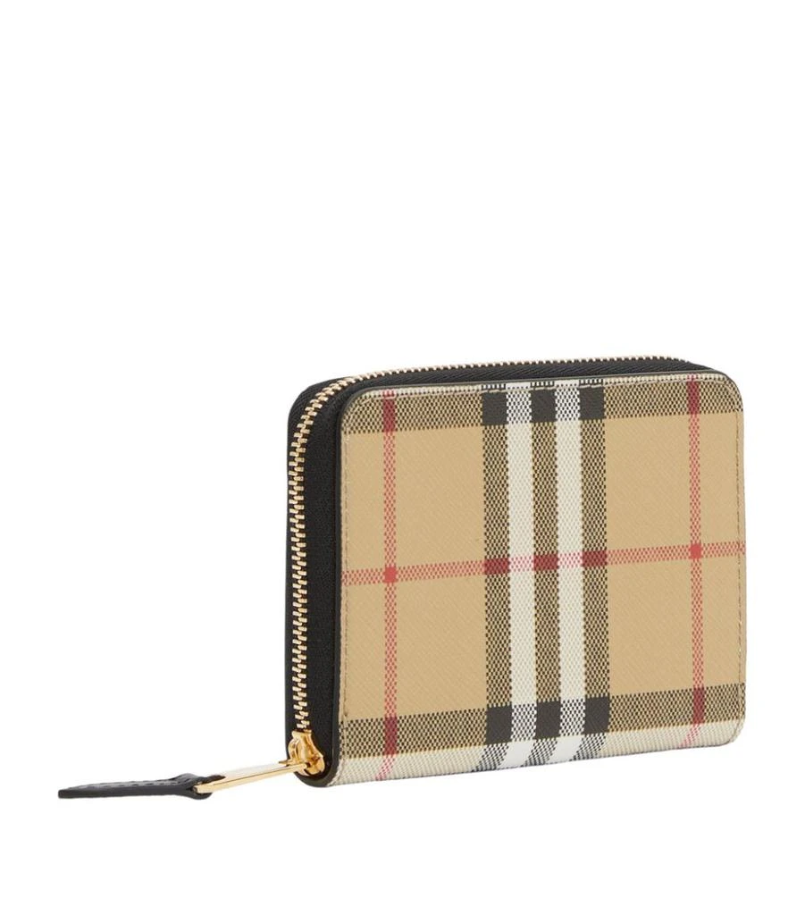 商品Burberry|Small Vintage Check Zip-Around Wallet,价格¥3464,第2张图片详细描述