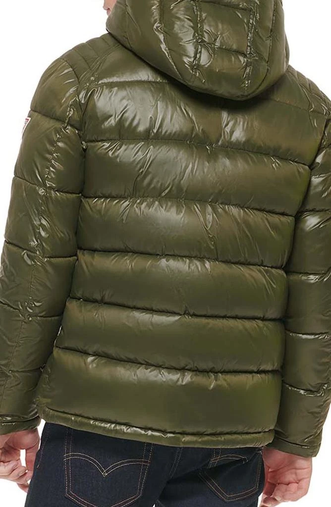 商品GUESS|Hooded Solid Puffer Jacket,价格¥349,第2张图片详细描述
