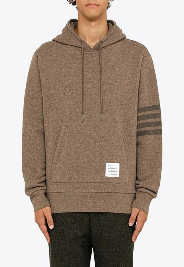 商品Thom Browne|4-Bar Hooded Sweatshirt in Wool,价格¥10175,第1张图片