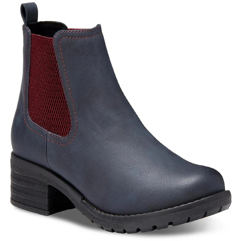 商品Eastland|Eastland Womens Jasmine Faux Leather Slip On Ankle Boots,价格¥350,第1张图片详细描述