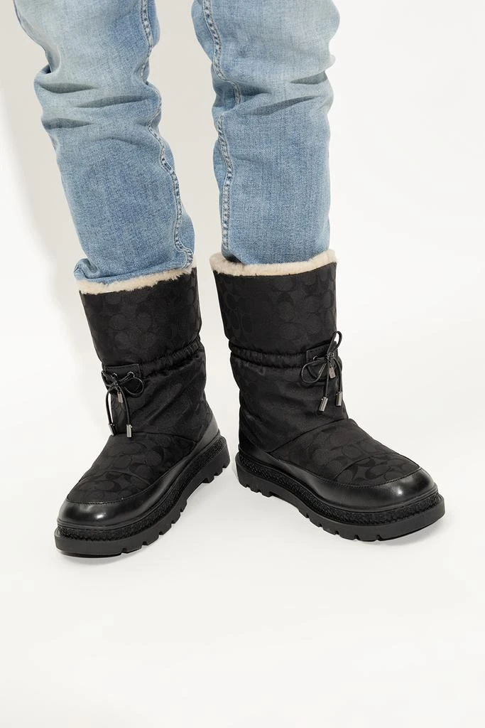 商品Coach|Monogrammed snow boots,价格¥1461,第2张图片详细描述