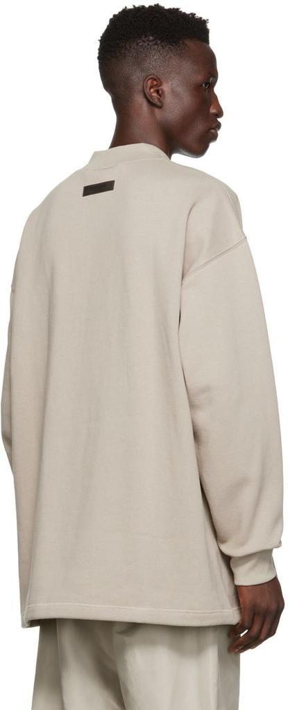 商品Essentials|Gray Relaxed Sweatshirt,价格¥496,第5张图片详细描述