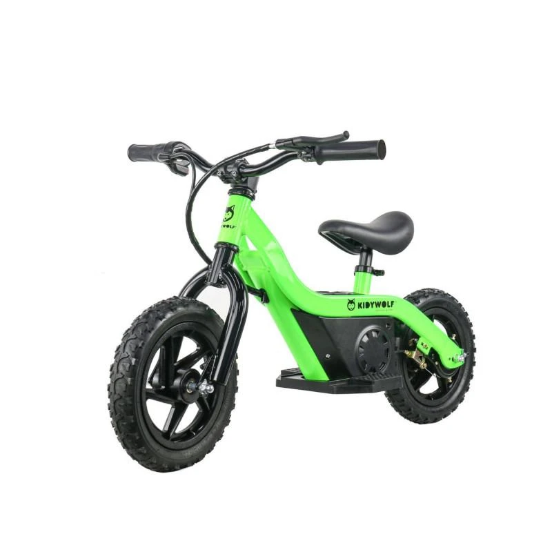 商品KIDYWOLF|Logo electric balance bike in green,价格¥3871,第1张图片