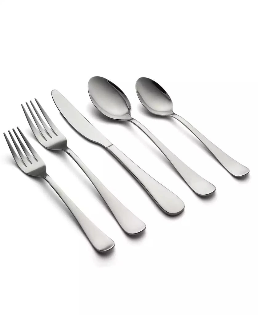 商品Cambridge Silversmiths|Rhiannon Mirror Flatware Set, 45 Piece,价格¥403,第1张图片