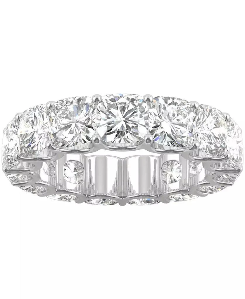 商品Charles & Colvard|Moissanite Eternity Band (9 ct. t.w. DEW) in 14k White Gold,价格¥26623,第1张图片