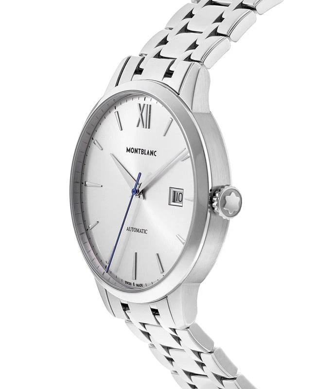 商品MontBlanc|Montblanc Heritage Spirit Automatic Silver Dial Steel  Men's Watch 111623,价格¥9086,第2张图片详细描述