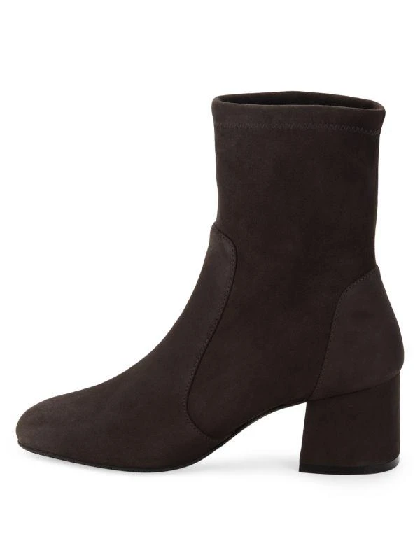 商品Stuart Weitzman|Sleek Suede Sock Booties,价格¥1926,第4张图片详细描述