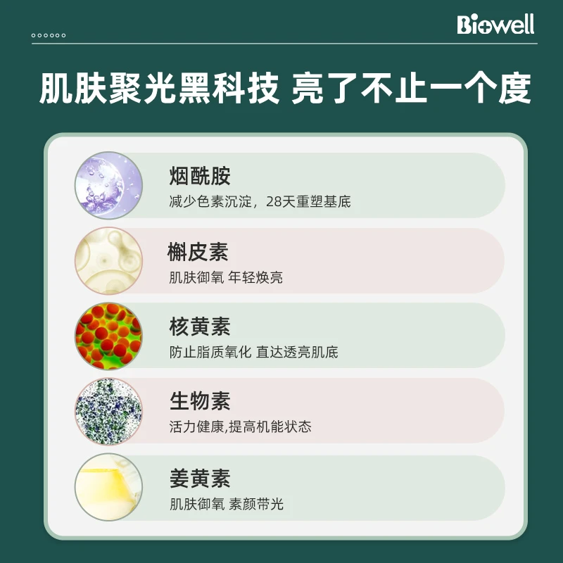 【国内现货��】Biowell新加坡原装进口NMN10000 β-烟酰胺单核苷酸NAD+补充60粒 商品