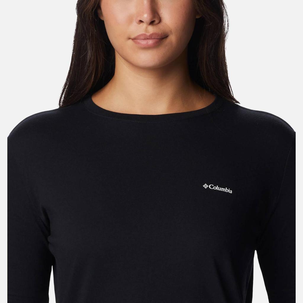 Columbia Women's North Cascades Long Sleeve T-Shirt - Black商品第3张图片规格展示