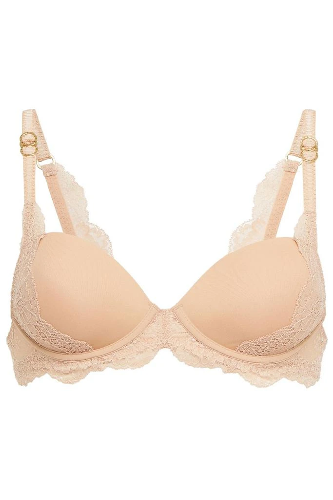 商品Stella McCartney|Stella Smooth & Lace stretch-jersey underwired contour bra,价格¥286,第3张图片详细描述