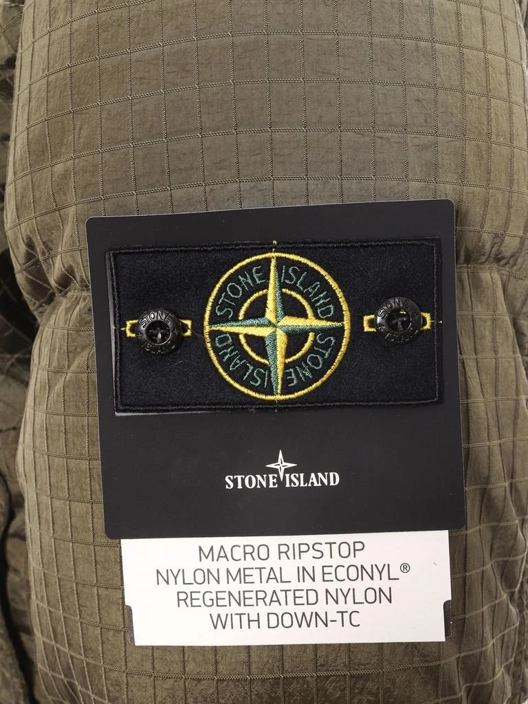 商品Stone Island|Stone Island Logo-Patch Buttoned Jacket,价格¥6394,第3张图片详细描述