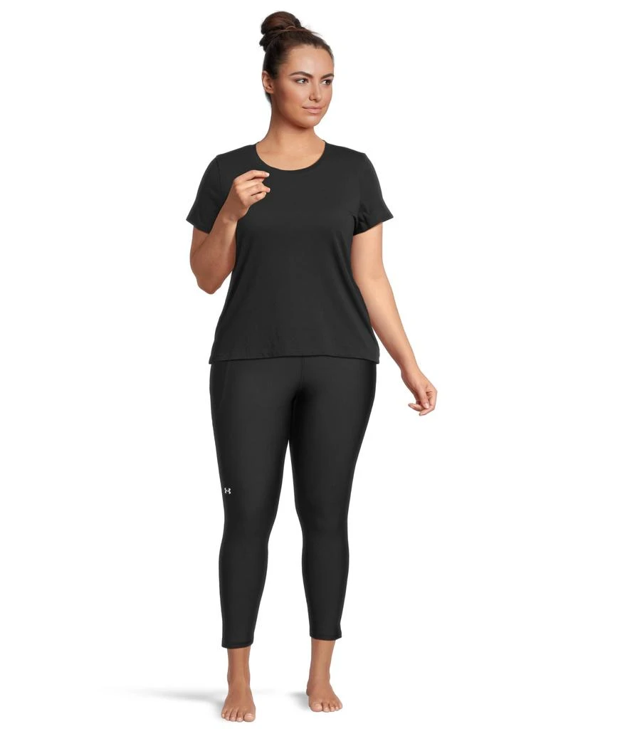 商品Under Armour|Plus Size HeatGear® Armour® High-Waisted No Slip Ankle Leggings,价格¥270,第5张图片详细描述