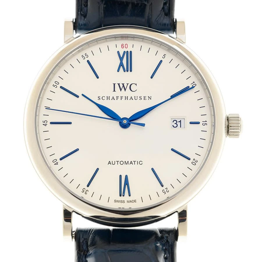 商品IWC Schaffhausen|Portofino Automatic Silver Dial Men's Watch IW356527,价格¥30373,第1张图片